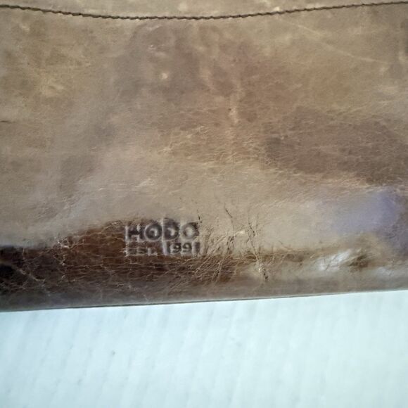 hobo international handbag  brown two zipper - Picture 10 of 13